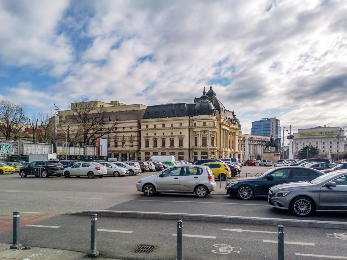 Victoriei Blue Lägenhet Bukarest Exteriör bild