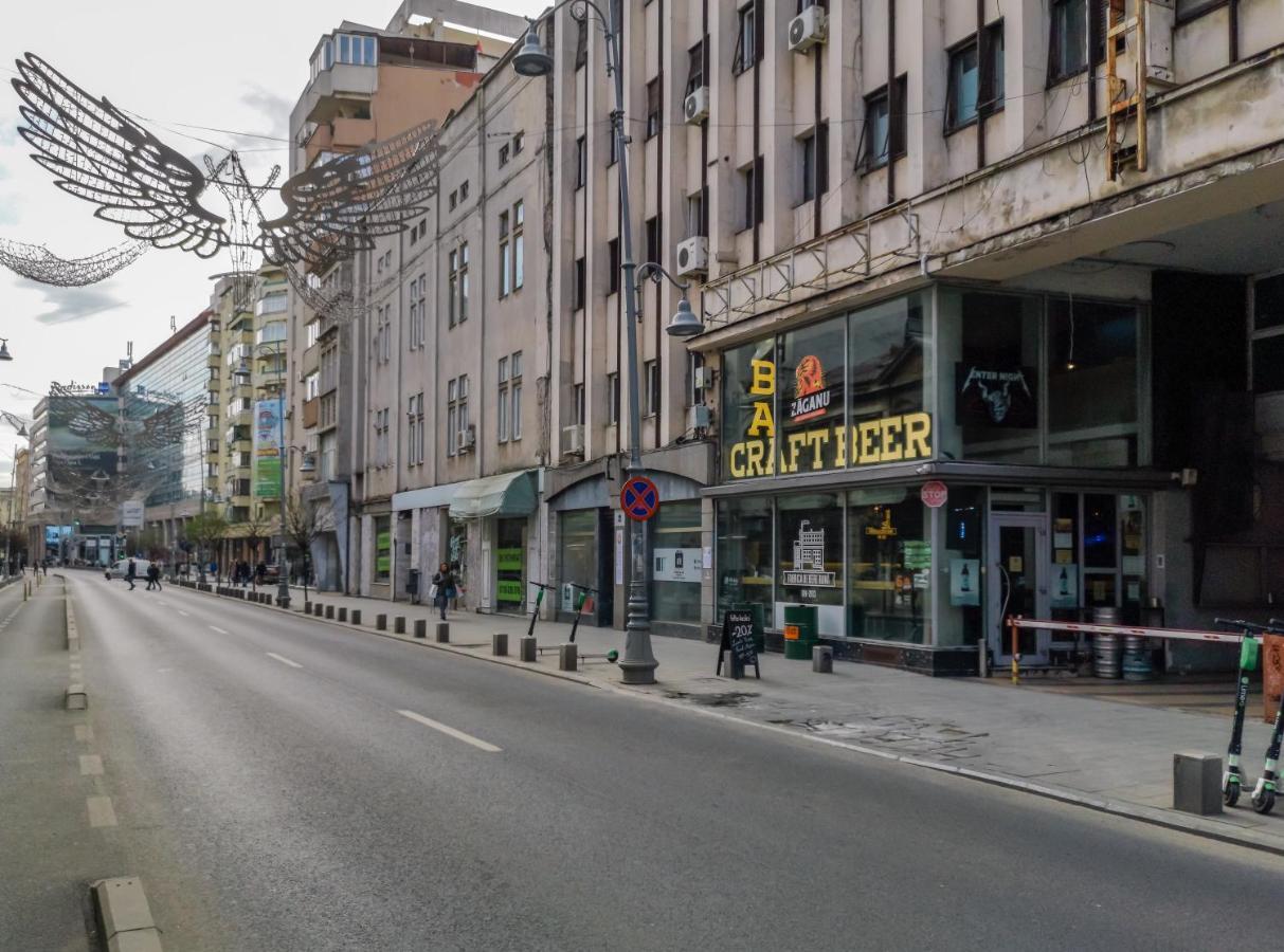 Victoriei Blue Lägenhet Bukarest Exteriör bild