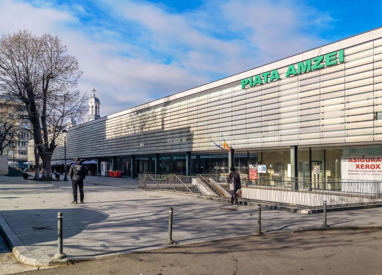 Victoriei Blue Lägenhet Bukarest Exteriör bild